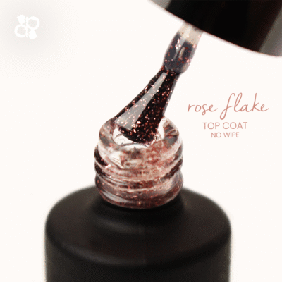 Top Coat Rose Flake No Wipe 15ml
